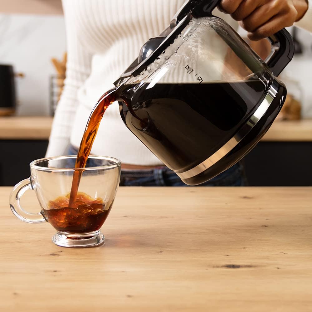 Cecotec Macchina Per Caffè Americano Coffee 66 Smart. 950 W, Programmabile 24H, Tecnologia Extemaroma, Funzione Autoclean, Finiture In Acciaio Inox, Schermo Lcd, Caraffa In Vetro Da 1,5 L