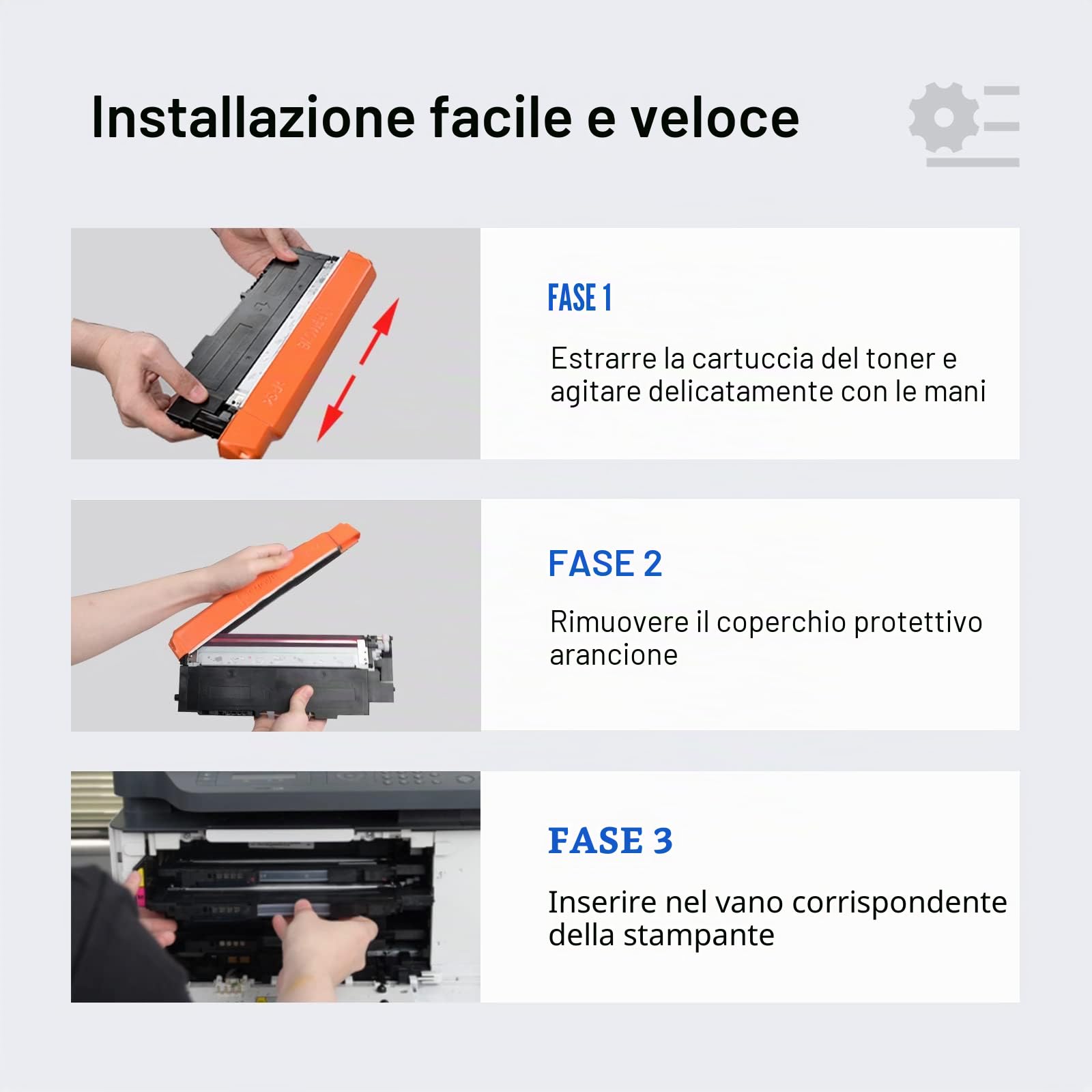 MYCARTRIDGE 117A Toner (con Chip) Compatibile con HP Color Laser MFP 178NW 179FNW 179FWG 178NWG 150NW 150A con HP 117A W2070A (4-Pack, Nero/Giallo/Ciano/Magenta)
