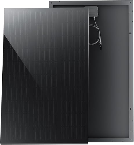 Miniatura 9 de STAR Paneles Solares de 200 Vatios, Panel Solar de 12/24V con Diseño de Pantalla Completa y Sin Mantenimiento, Monocristalino de Alta Eficiencia del