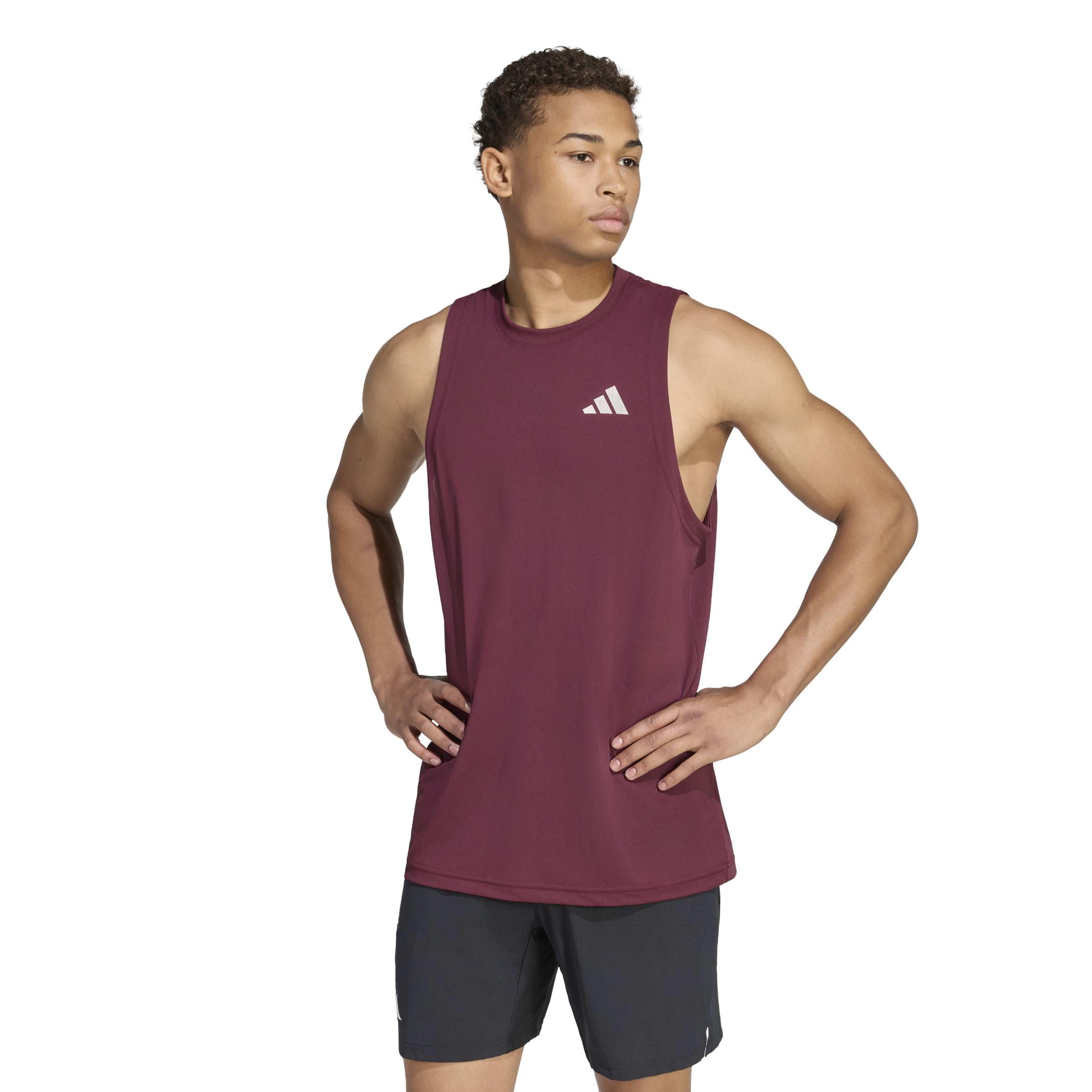 Adidas Camiseta de Tenis Climacool+ sin Mangas para Hombre