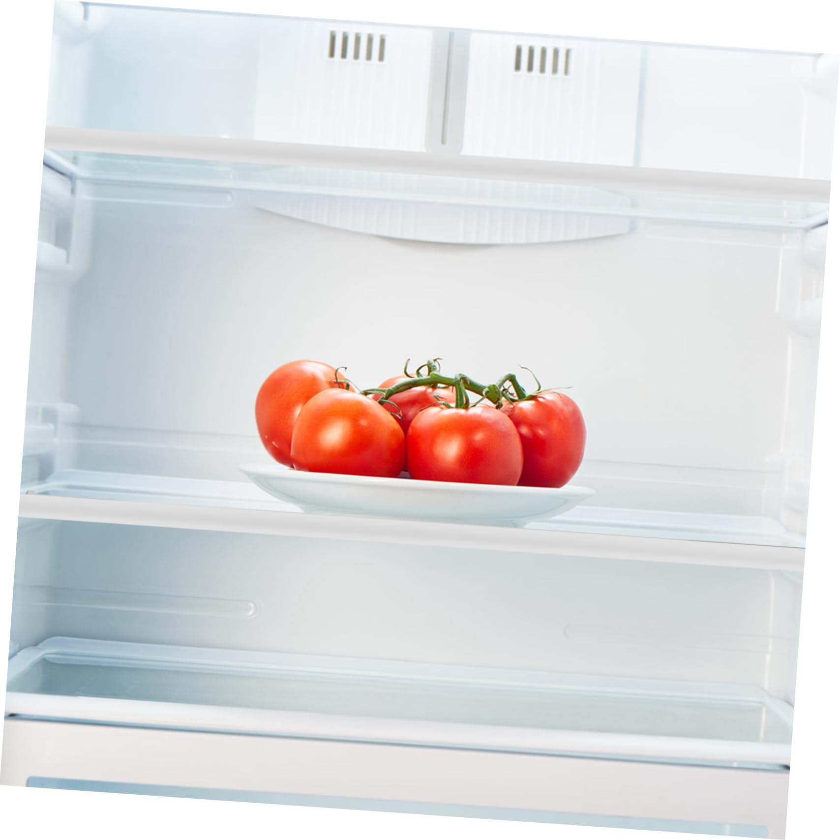 SHINEOFI Mensola Frigorifero Facile Installazione per Frigorifero in Vetro Temperato, Divisore per Alimenti Freschi Uso Domestico