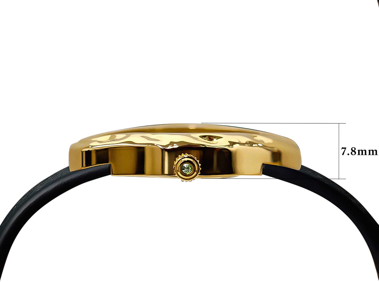 PASCAL Paradoxe Diamond Watch for Men, Fluid-Inspired Case Design, Lab-Grown Diamonds, Swiss Quartz Movement, Sapphire Crystal, 3 ATM Water Resistant, Luxury Watch Gift for Him - Image 3