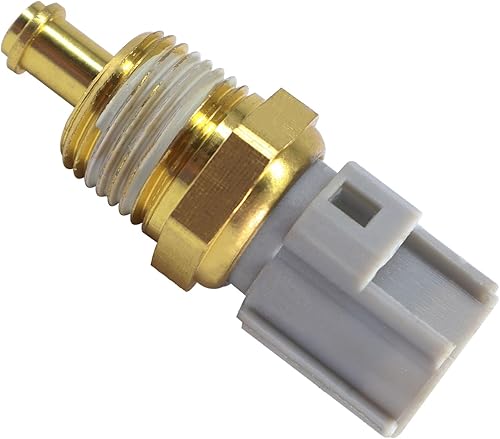 HiSport Sensor de temperatura del refrigerante del motor 3F1A12A648AB - Compatible con Ford E-150 E-250 E-350 E-550 Land Rover Jaguar Lincoln Mazda