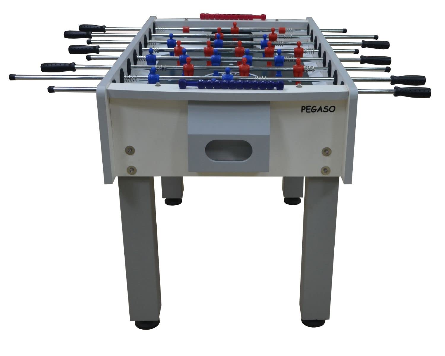 NG Biliardi Calcio Balilla Pegaso da Esterno - Piano in Vetro temperato - Professionale - 10 Palline