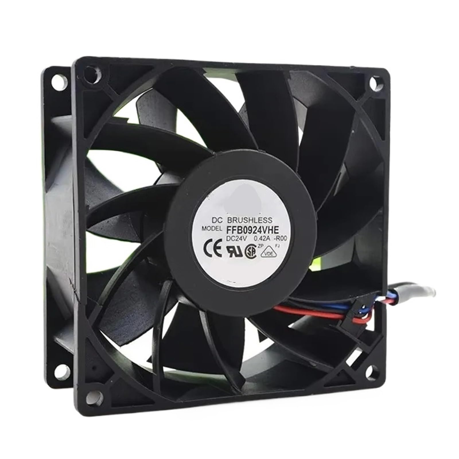 PEQYUACTE 90 * 90 * 38MM 9CM 24V 0.42A FFB0924VHE Cooling Fan(3wire B2)