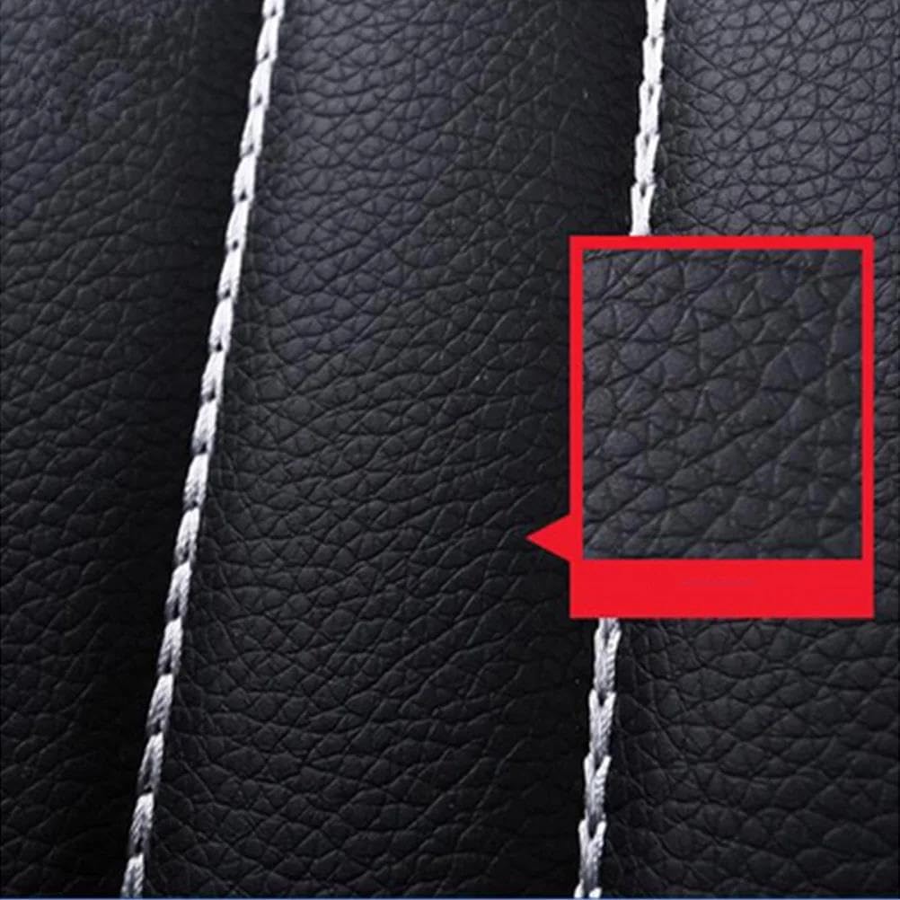 Housse Siege Protection Accessoire Housses De Siège Universelles en PU pour Sièges De Voiture, 9 Pièces Coussin Voiture Siege