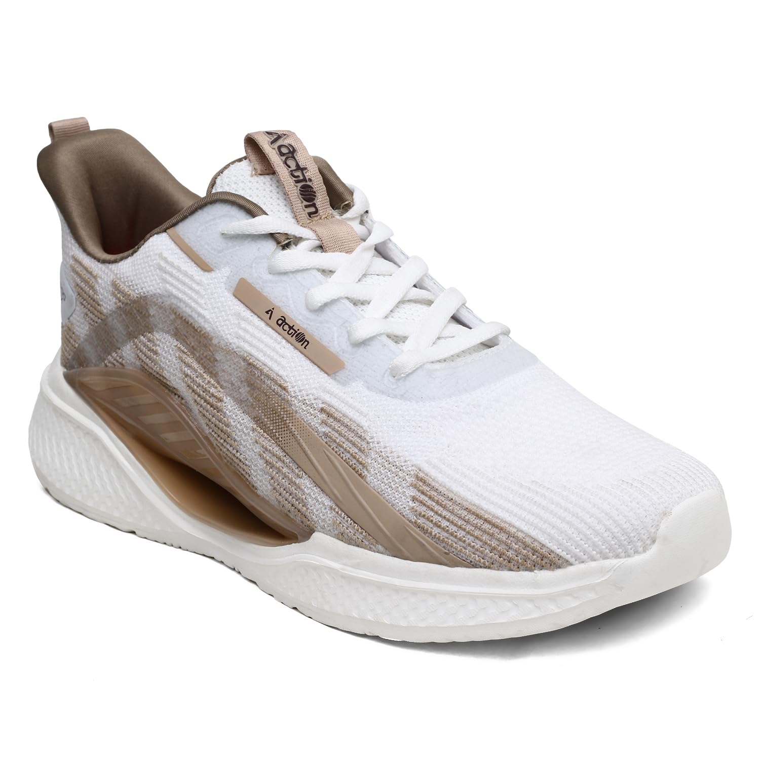 See full amazon price history chart for Action-BULLET-114 Lightweight Comfortable Cushioned Running Sports Shoes for Men White-Sand Action-BULLET-114 Lightweight Comfortable Cushioned Running Sports Shoes for Men White-Sand (B0CSK7RXJD) Amazon Price History, Amazon Price Tracker