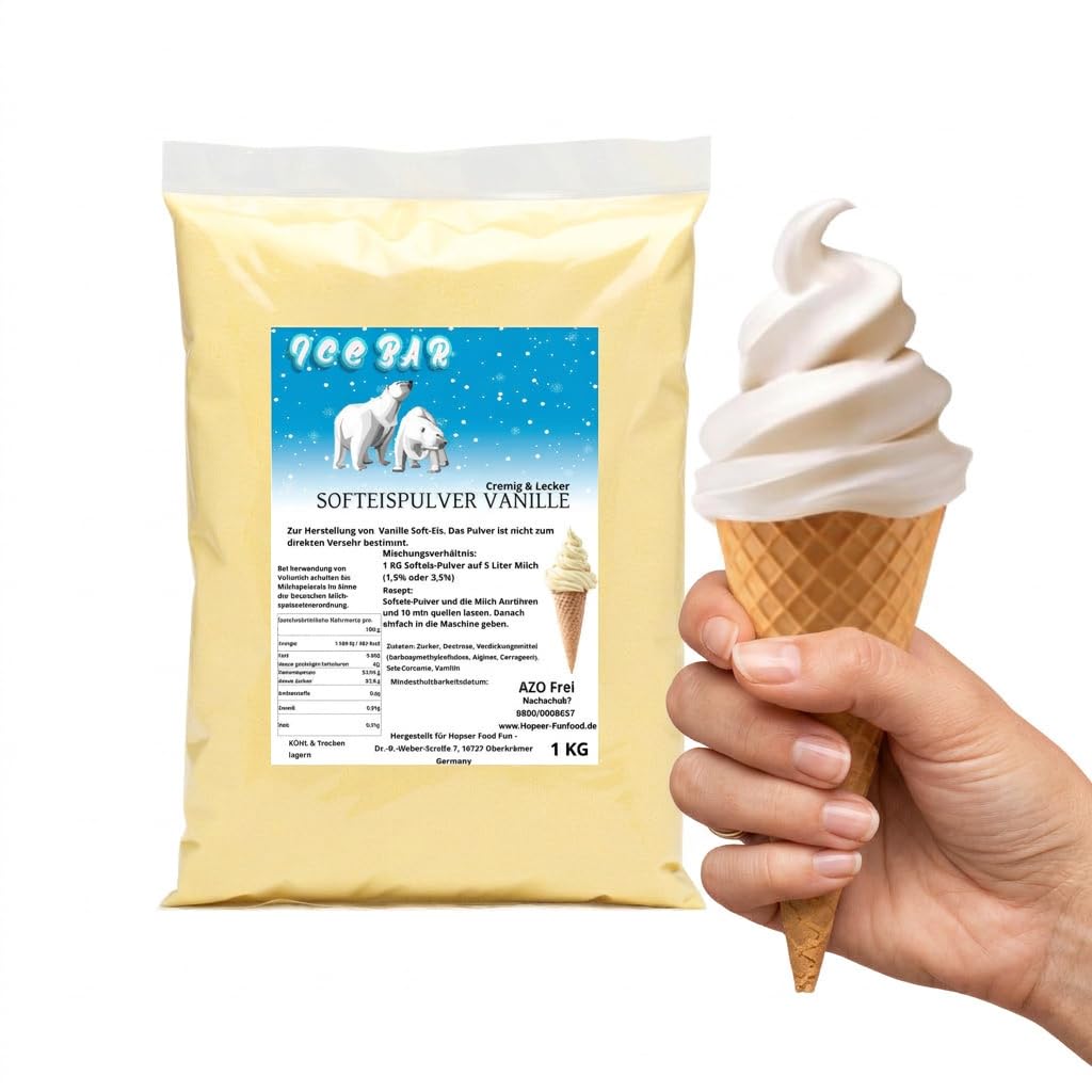 Ice Bär Softeispulver (Vanille)