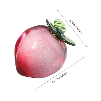 Amazon.co.jp: NOLITOY 2個 桃 装飾品 ダイニング テーブル