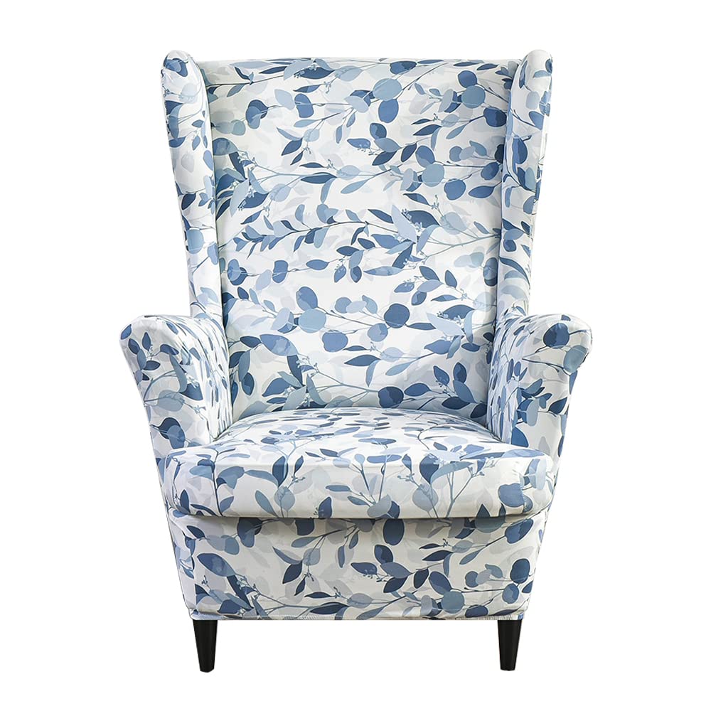 Meigeh Jian Qiu Wingback Chair Slipcovers Armchair Covers Printed Wingback Armchair Cover Wingback Chair Slipcovers For Living Room