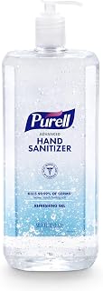 PURELL Advanced Hand Sanitizer Refreshing Gel Clean Scent 1.5L Pump Bottle - Kills 99.99% Germs Twice as Fast, Skin Gentle