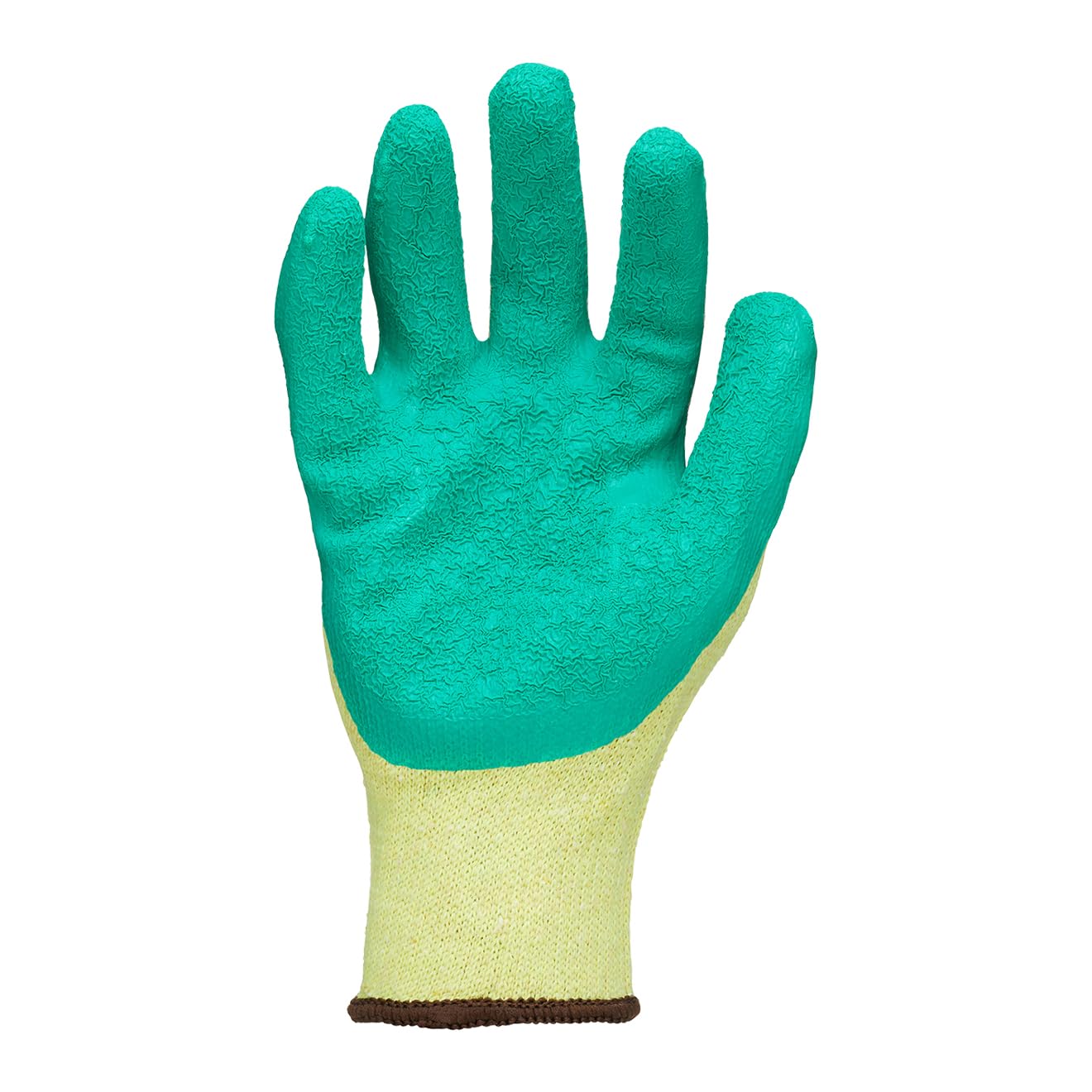 Lot de 12 gants de travail, gants en latex, taille 9/L