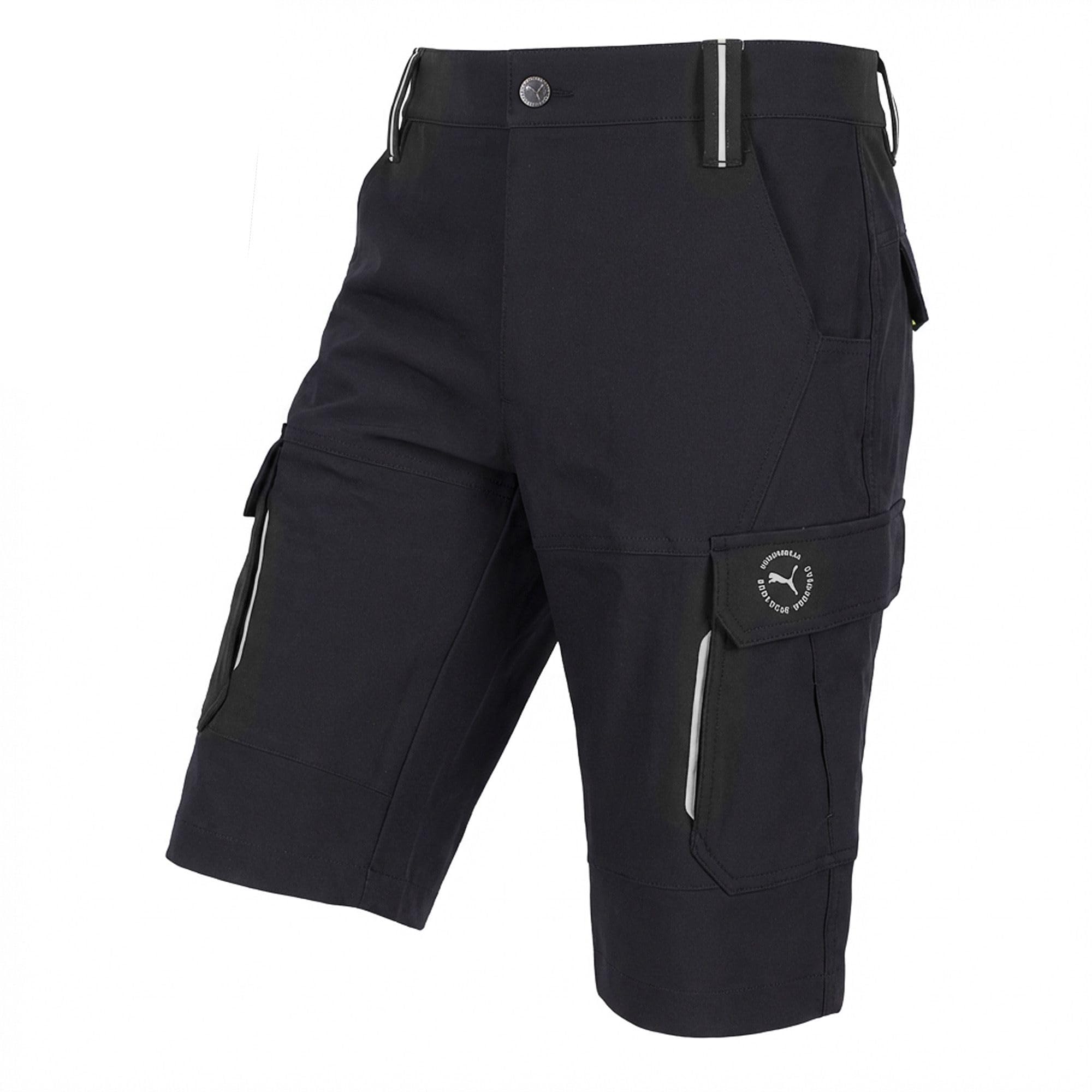 PUMA Workwear Kurze Arbeitshose Herren - Mit 4-Wege Stretch - Robuste Shorts mit verstärkte Taschen durch 100% Nylon und Gummizug im Bund - Erhöhtes Rückenteil - Arbeitsshorts