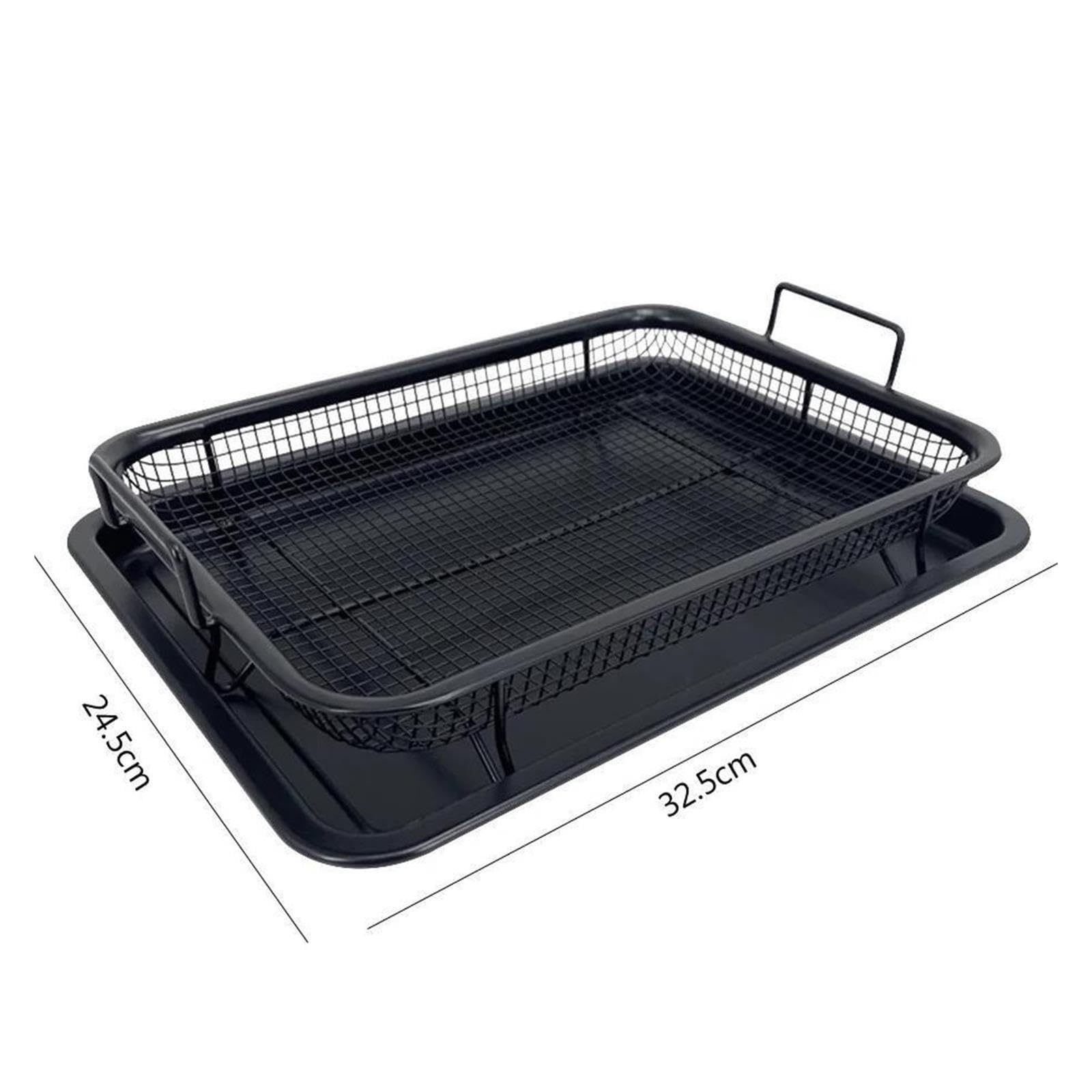 Teglia Da Forno Antiaderente E Padella For Olio Con Cestello For Patatine, Rete For Griglia, Teglia, Utensili Da Cucina(Brass)