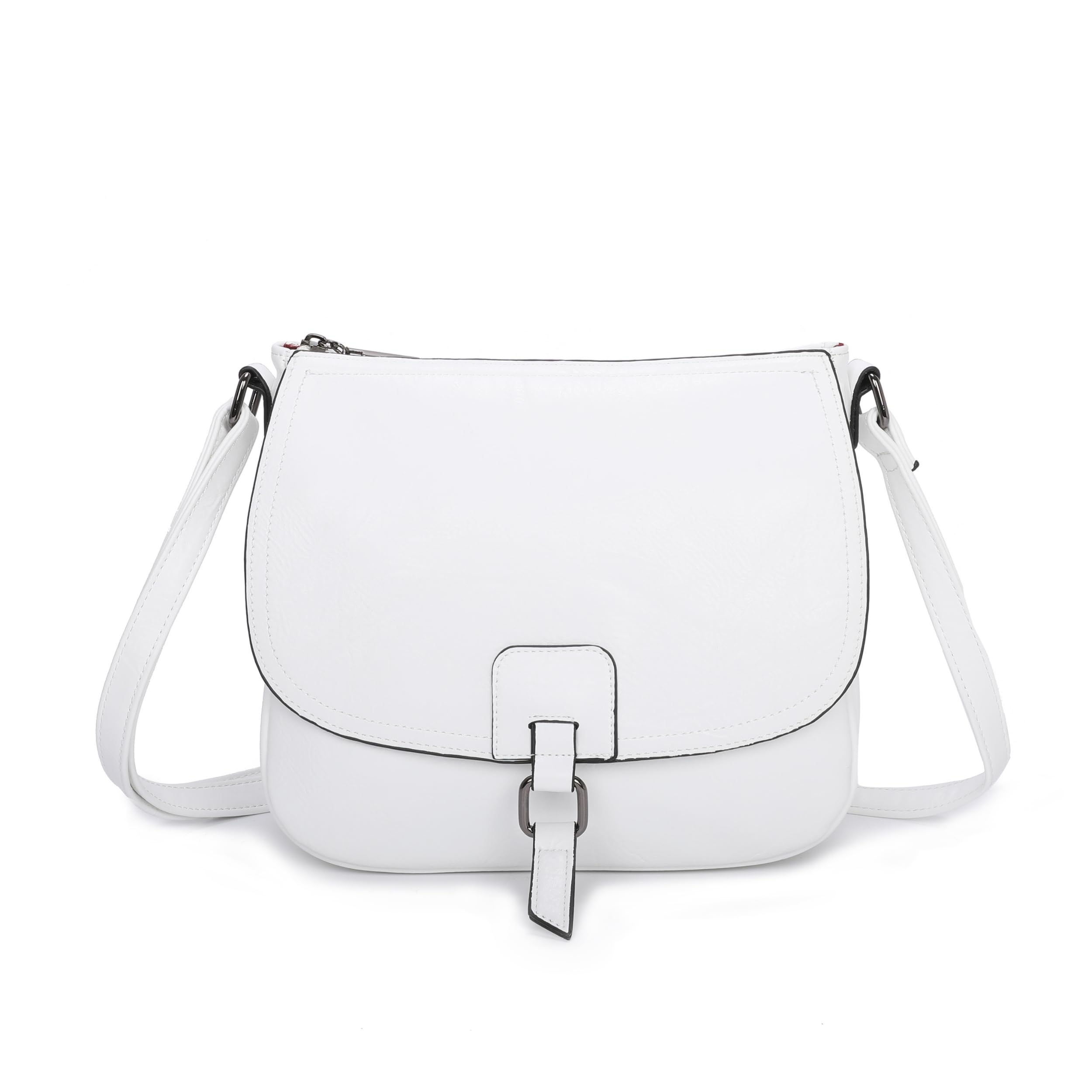 clicktostyleLadies Satchel Smart Flap Bag Women Cross Body Shoulder Travel Handbag 21008