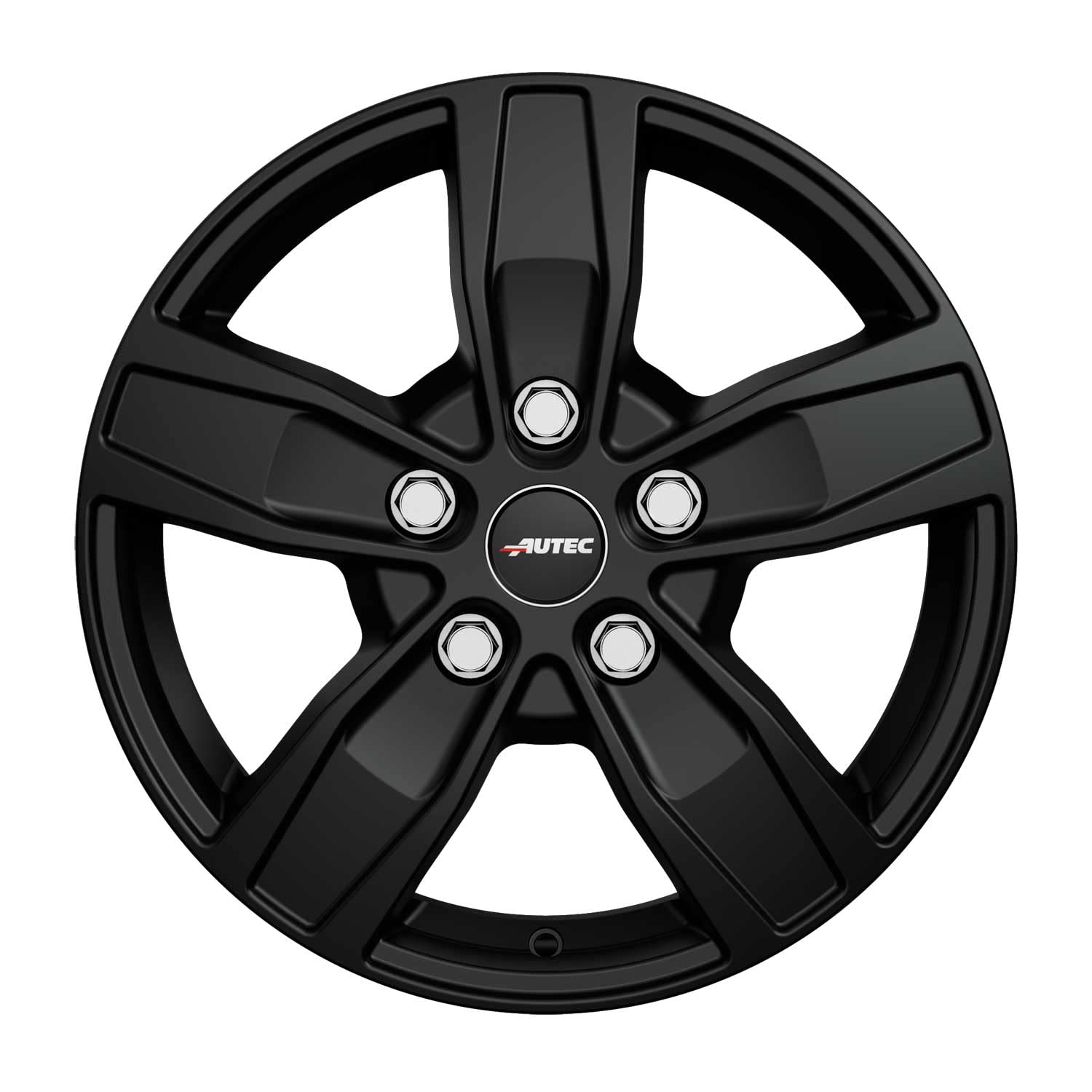4x Llantas AUTEC QUANTRO 6.5x16 ET66 5x118 Schwarz matt
