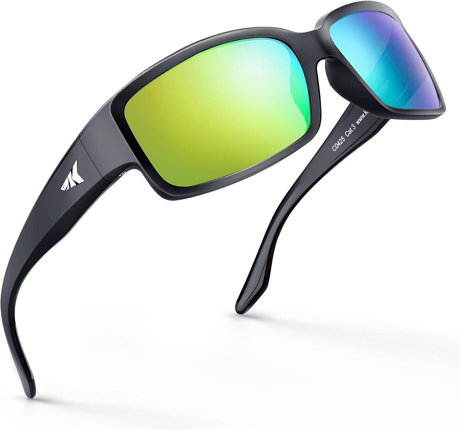 KastKing Skidaway Polarized Sport Sunglasses for Men and Women,Ideal for Driving Fishing Cycling and Running,UV Protection KastKing Skidaway Polarized Sport Sunglasses for Men and Women,Ideal for Driving Fishing Cycling and Running,UV Protection