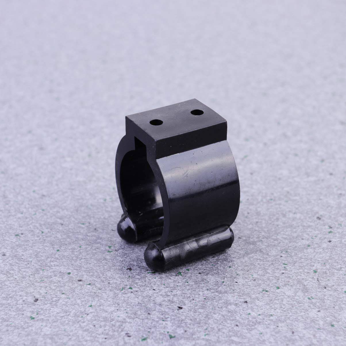 BESPORTBLE 60piezas Soporte De Pared para Cañas De Pescar Estante De Almacenamiento De Clip De Caña De Pesca Anticorrosivo Fácil Instalación y Limpieza para Hogar y Oficina Negro Grande