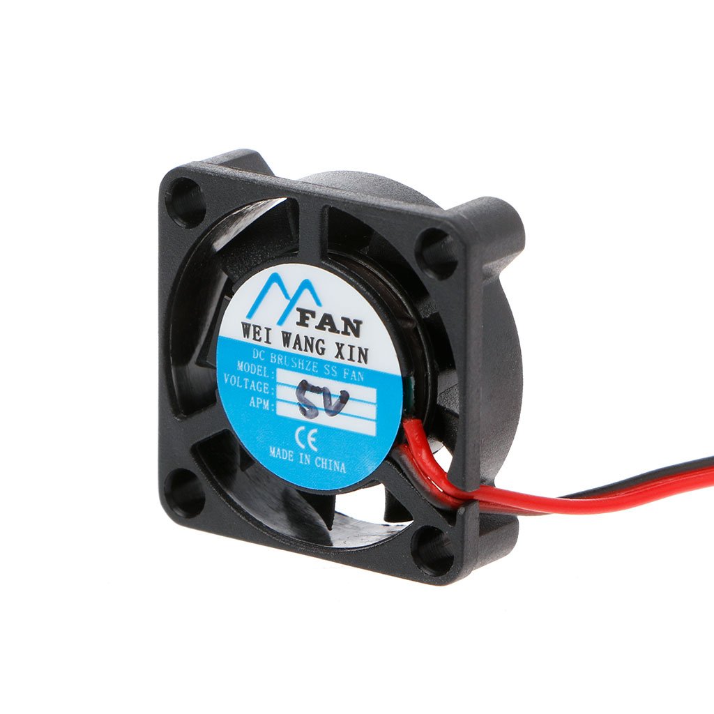 Amazon.co.jp: 2507冷却ファン25×25×7ミリメートルDC 5V 12V 2ピン