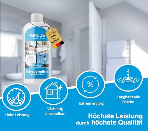 Abacus 7013 - 2 x 500 ml Sani White per sanitari