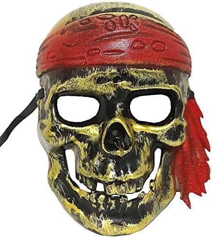 MVR Traders Scary Horror Pirates Skull Face Mask Set of 3
