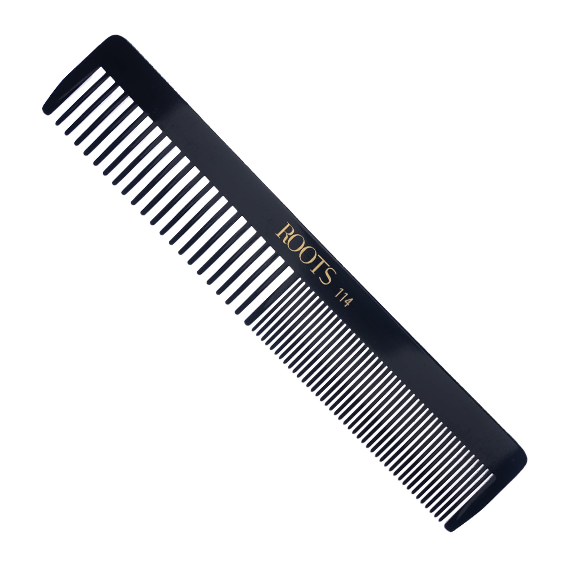Roots - Professional Cutting Combs - Designed with Dual Wide and Fine Tooth Black Comb - Use for Men and Women - Style Your Hair Hassle-Free - Light Weight - Pack of 1- Model No.114-image-5