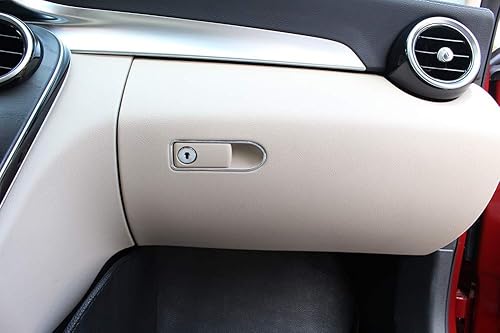 Miniatura 4 de YIWANG - Pegatina para llave de aleación de aluminio, 1 unidad, para Mercedes Benz GLC Clase C W205 C180 C200 2015 2016