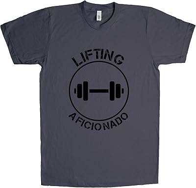 Lifting Aficionado Unisex T Shirt Heavy-Metal Small