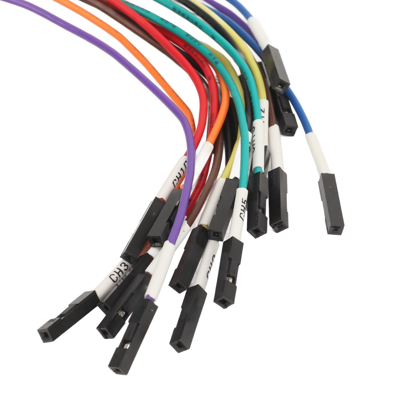 Logic Analyzer USB, Tasa de Muestreo de 16 Canales de 100m, Protección de ESD, para el Software LOGIC2