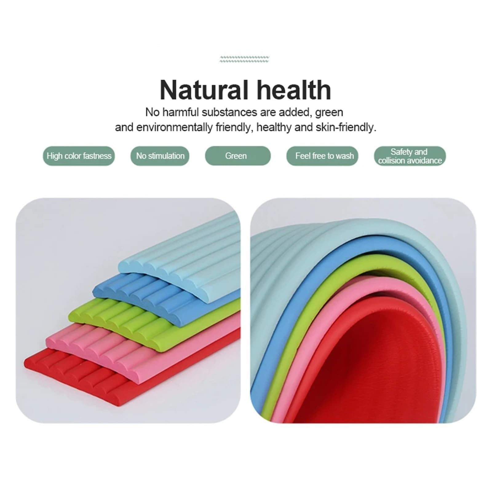 Protectores de Esquinas para Mesa, Seguridad Infantil, 1/2 Piezas, Tira Protectora para Escritorio, cojín para el hogar, Tira Protectora Suave