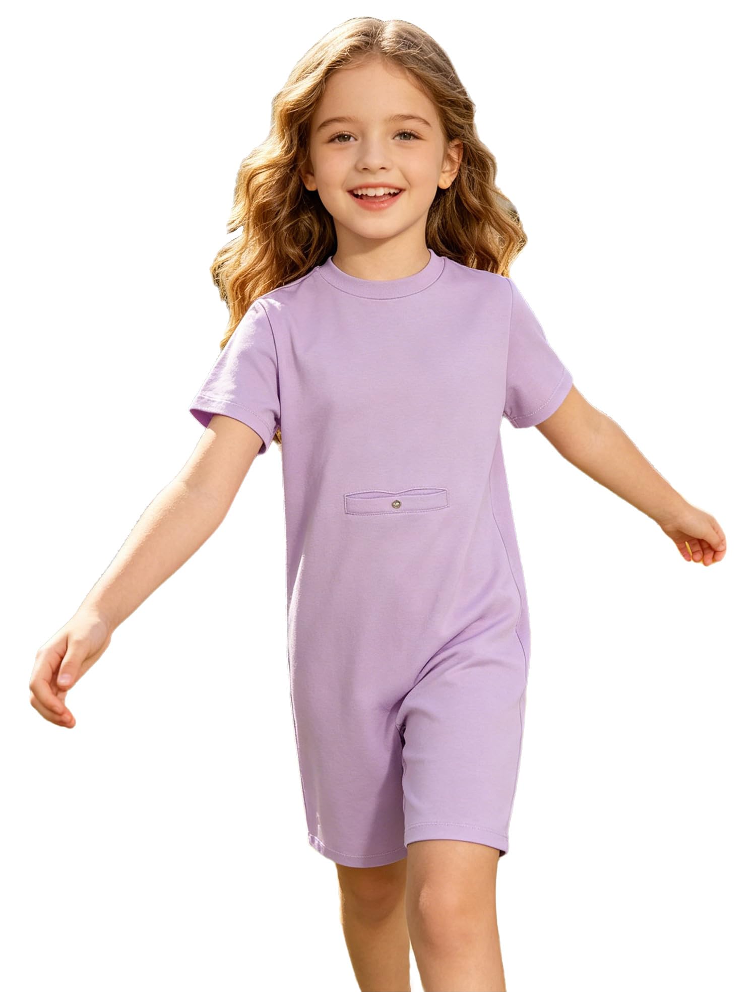 Mono Adaptativo De Manga Corta Para Niños Overol Antitiras Combinaison Adaptative Rayée Vacaciones