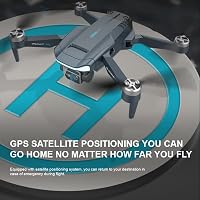 Gleto GPS Drón 4K Dupla Kamerával - 60 Perces Repülési Idő, Brushless Motor, Automatikus Hazatérés, Követés Funkcióval - Kezdőknek és Haladó 4