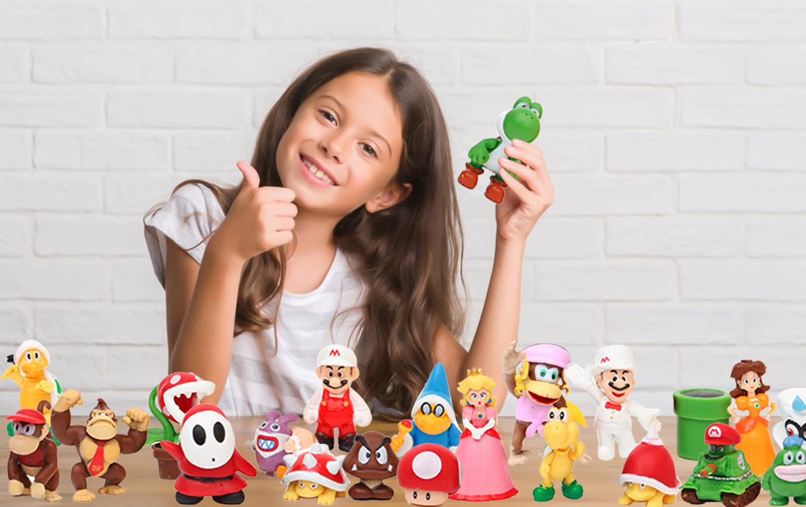 Amazon.co.jp: フィギュアセット スーパーマリオ アクション