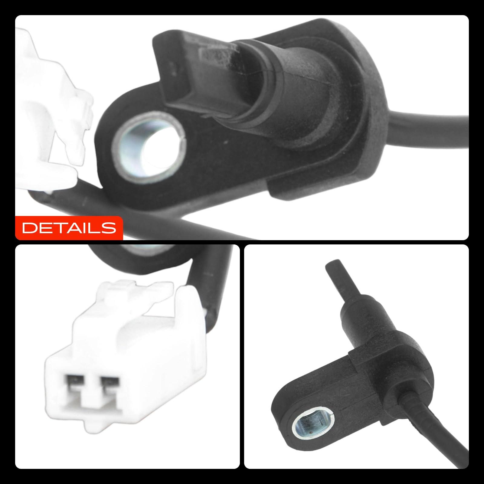 Frankberg Sensore Velocità Ruota ABS Sensore ABS Compatibile con R.A.V 4 III A3 2.2 D 4WD 2.0 4WD 2.0 2.2 D 2.4 2.4 4WD 2.5 2.5 4WD 3.5 4WD 2005-2013 Replace# 89545-42040