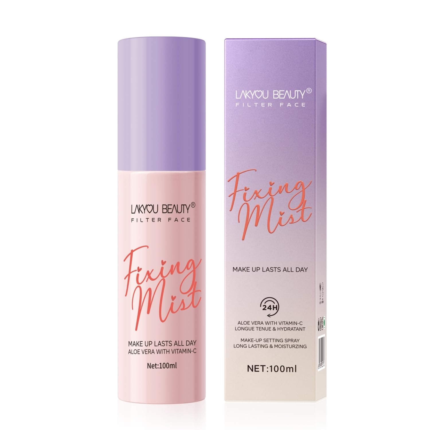 Lakyou Beauty Filter Face Makeup Fixing Mist | 100ml | Long-Lasting Makeup Setting Spray | Lightweight & Quick-Dry Formula | Smudge & Transfer-Resistant Finish-image-40