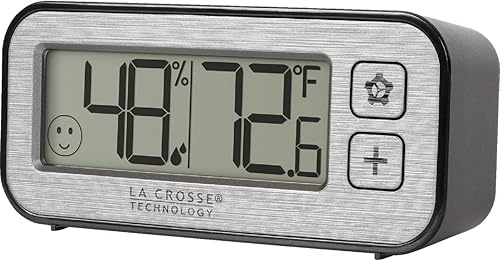 La Crosse Technology 513-148-TBP-3 Mini reloj digital con medidor de confort (2 unidades) disponible en Yaxa Colombia