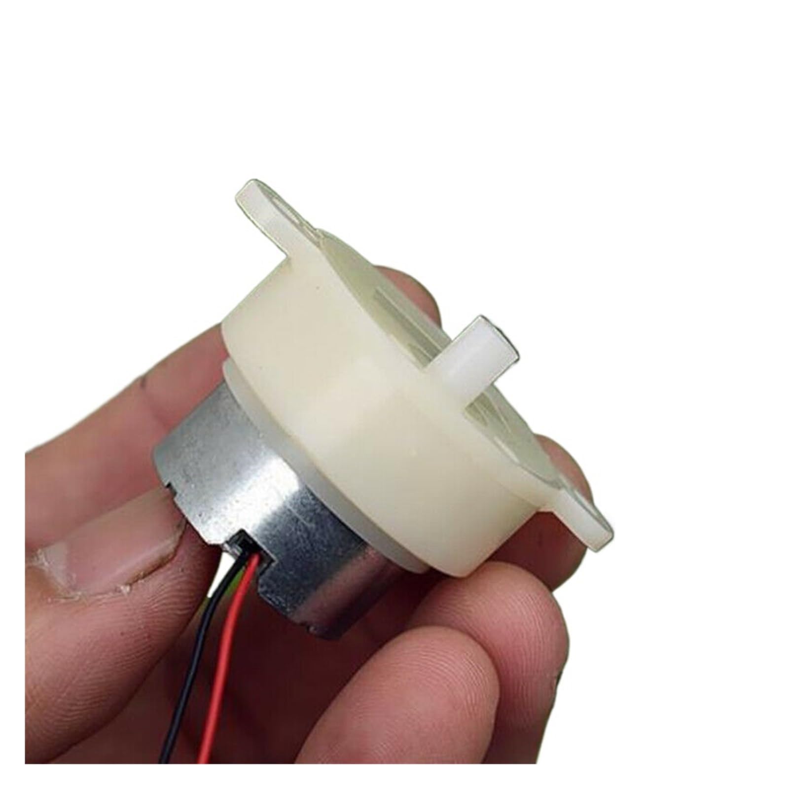 HSMQUBDBX Small 300 Gearbox Mute Gear Electronic Starter DC 6V 9V 12V 16RPM Slow Speed Torque Geared Electronic Starter Square Shaft for Toy Models