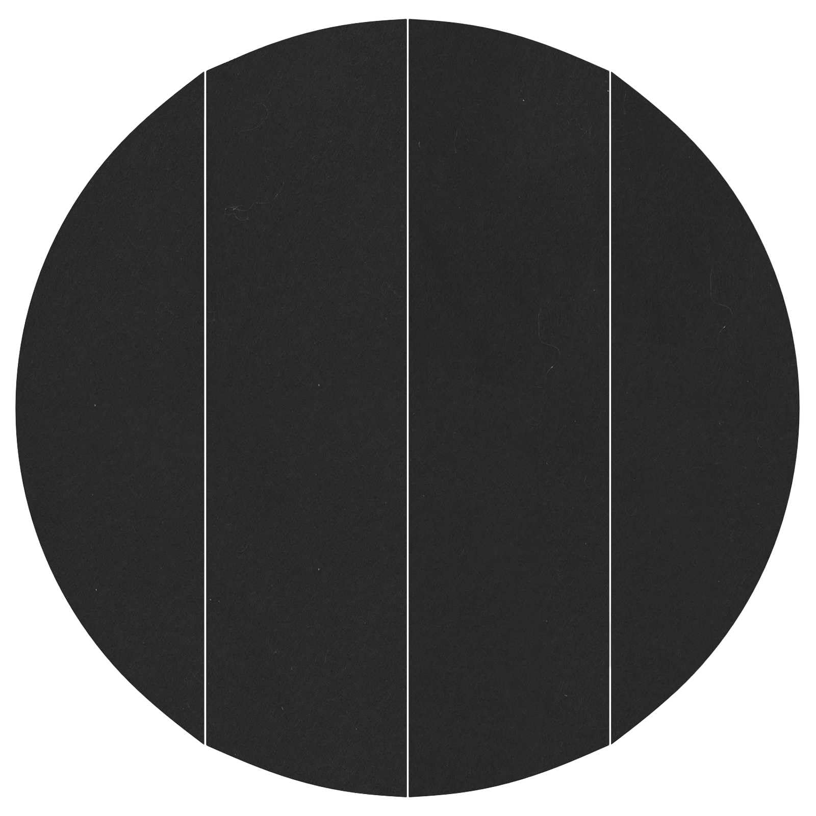 Tapis de Piscine Ø 500 cm (2 mm) Rond Tissu Non tissé Noir,Bâches de piscines & Tapis de Sol,42009118