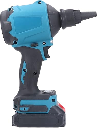 Miniatura 8 de ViaGasaFamido Pistola de soplado de polvo, plumero de aire comprimido, reutilizable, aire comprimido, sin cable, 1500 mAh, para computadora,