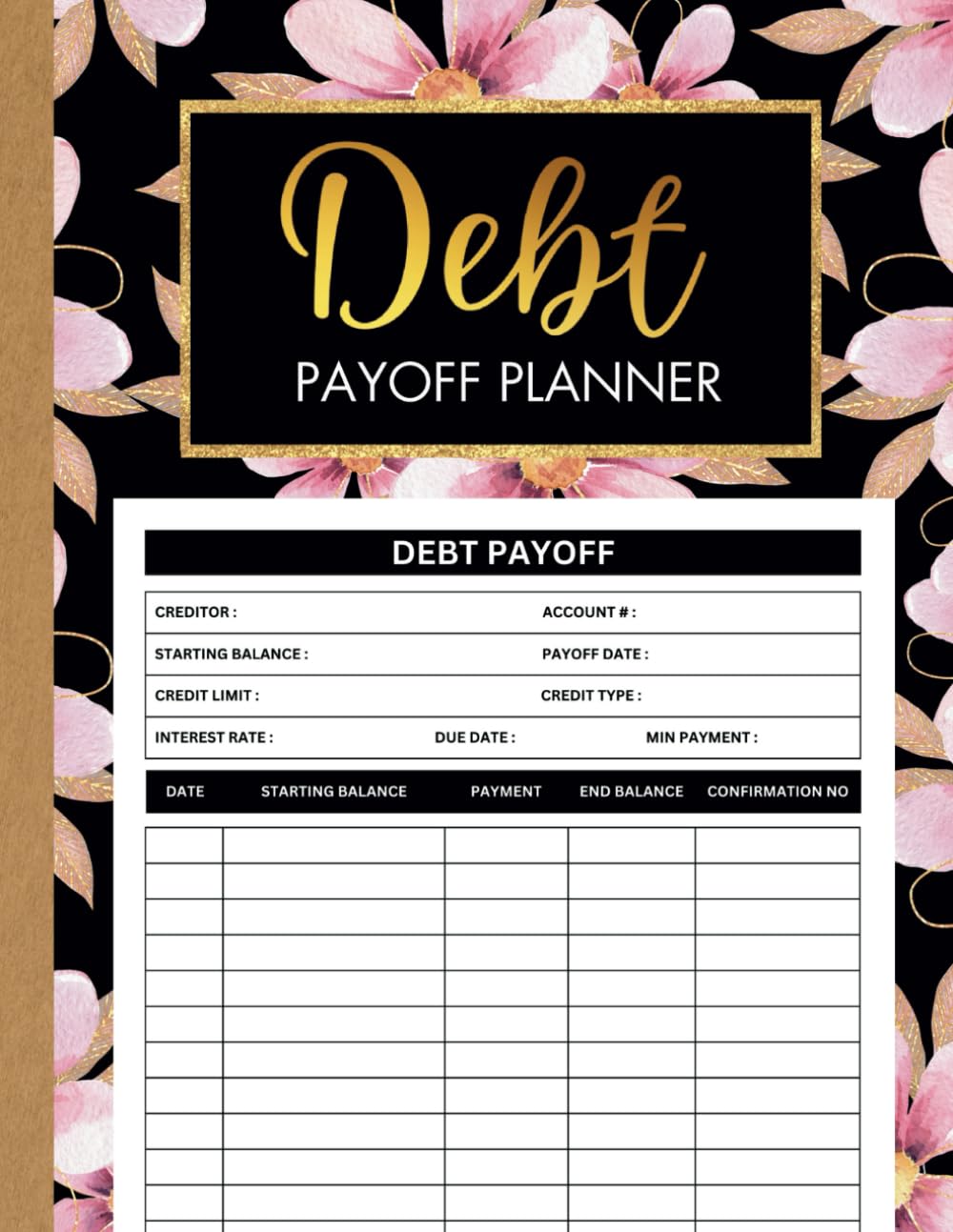 Independently published Dept Payoff Planner: Simple Debt Payoff Tracker to Pay off Your Debts and Manage your Financial Situation | Debt Organizer Log Book and Payment Tracker