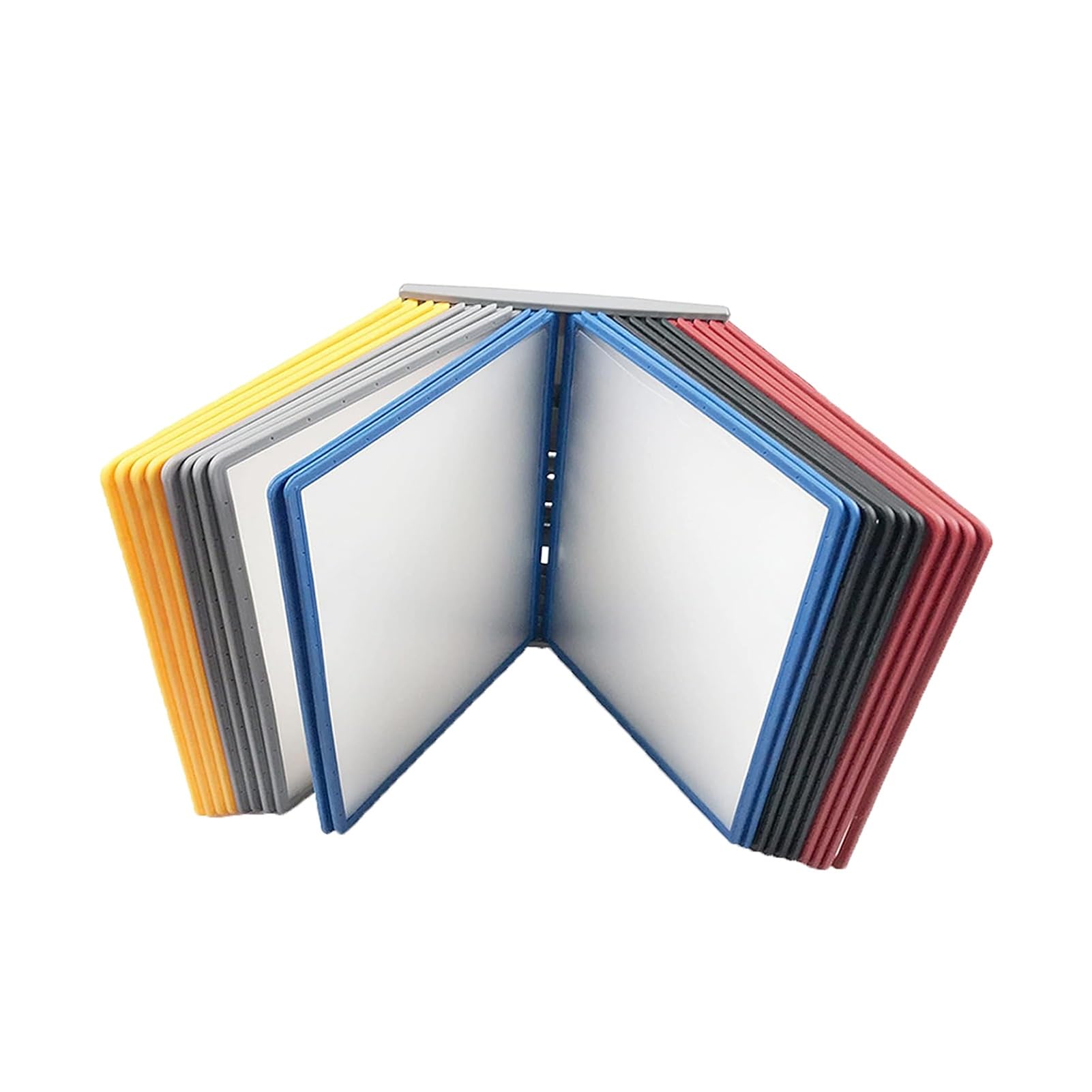 Kit Pupitre Présentoir De Table - Classeur Mural, Porte-classeur Rabattable, 20 Pages/40 Côtés, Format Lettre, Pour L'affichage Et Le Stockage De Documents A4 Au Bureau/à L'école