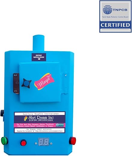 Maya Sanitary Hygienic Home Model Napkin Incinerator/Sanitary napkin destroyer/Sanitary pad disposal machine/Sanitary napk...