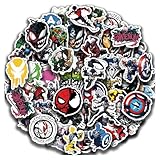 50Pcs Venom Themes Waterproof Stickers for Water Bottle Cup Laptop Bike Skateboard Luggage Box Vinyl Graffiti Patches BRJHSL