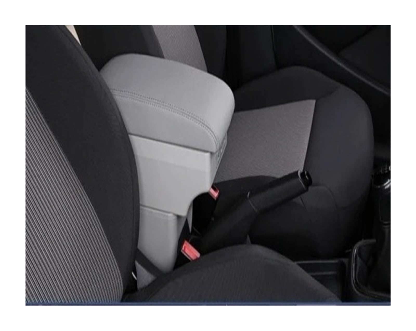 AWGNTQQ Car Armrests For Suzuki For SX4 Armrest Box Car Center Console Storage Case Modification Accessories With USB Interface(C-Gray)
