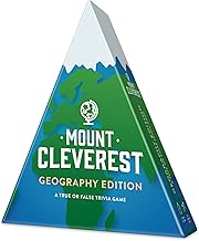 Geography Edition | True or False World Trivia Game | Fun Family Game for Adults & Kids | Party, Birthday, Travel, Gift | Boys and Girls Stocking Stuffer