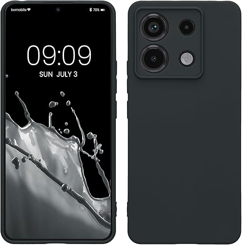 Vista 504 de kwmobile Funda compatible con Xiaomi Redmi Note 11 / Note 11S - Funda protectora de silicona TPU suave y delgada - Azul Báltico Azul (Baltic Blue)