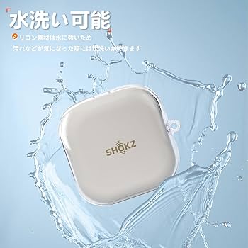 Amazon | For SHOKZ OpenFit 2/2+ ケース カバー【HNWEIWEI】 透明 TPU