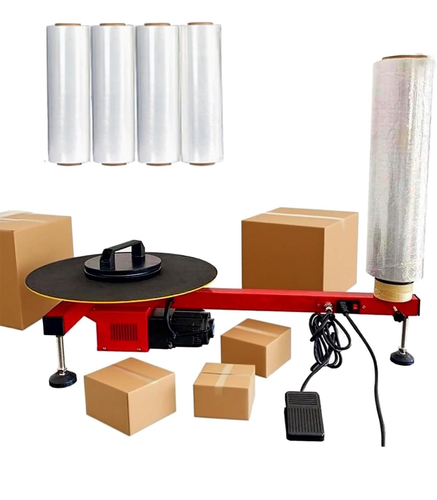 ZHIGUANYUN Electric Pallet Wrapping Machine 50cmFilm-110V
