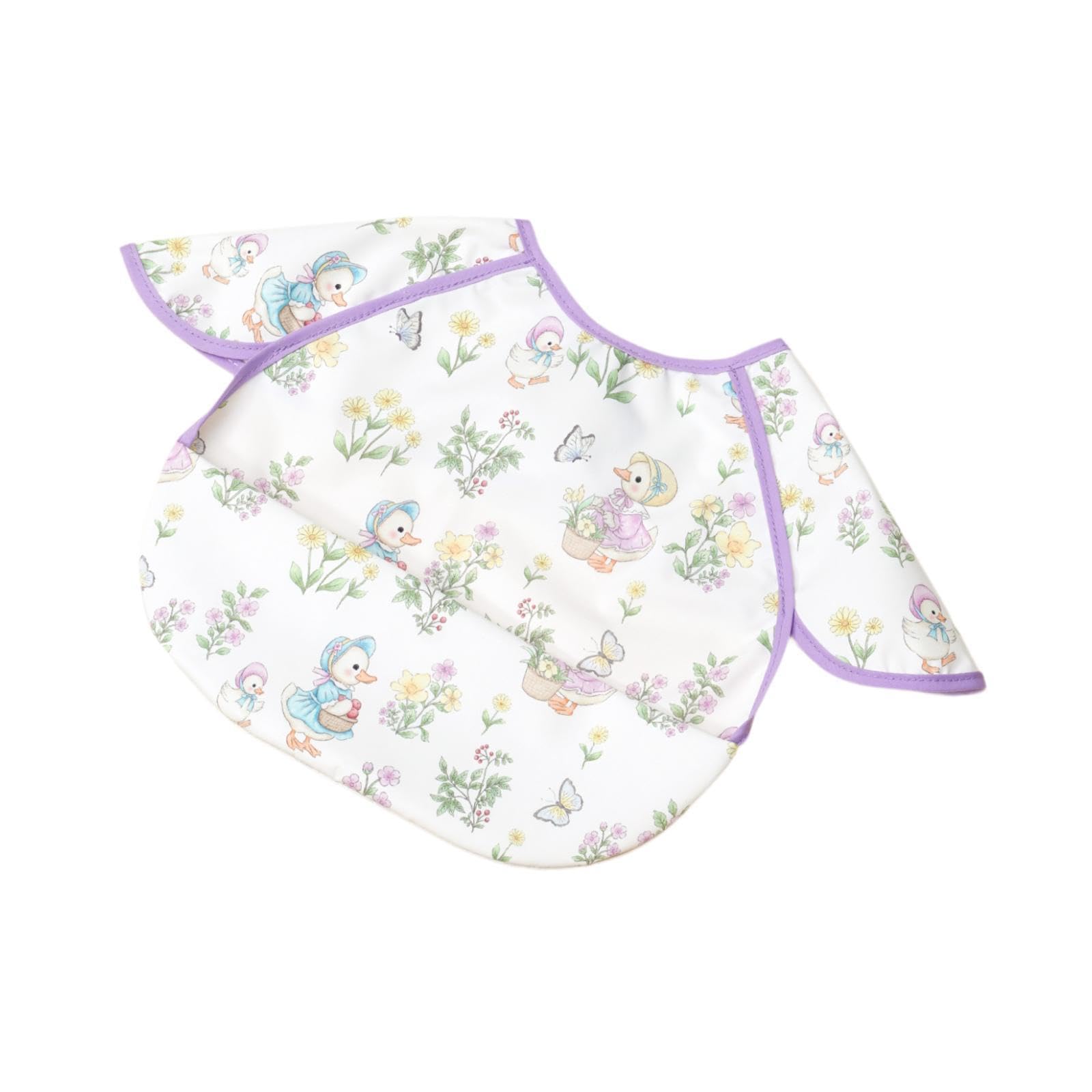 MERISHOPP Baby Bib Comfortable Baby Eating Smock Bib for Feeding Kindergarten Painting Duck| Baby Bibs | Burp Cloths | Newborn Drool Bibs