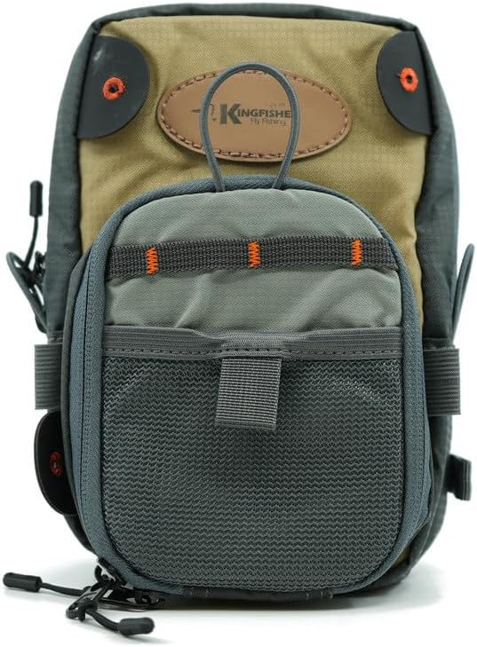 Kingfisher Fly Fishing Lolo Creek Chest Pack, Brown, 10F102021